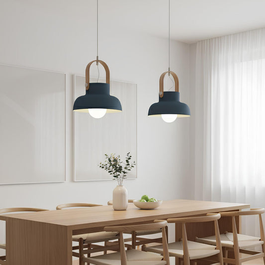 Suspension contemporaine multicolore