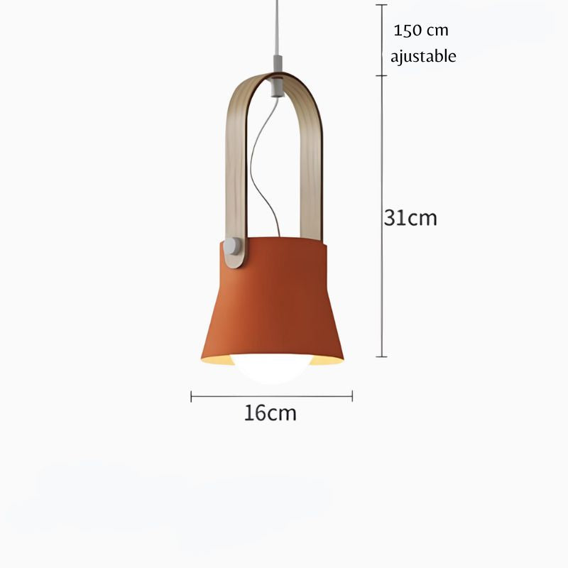 Suspension multicolore design
