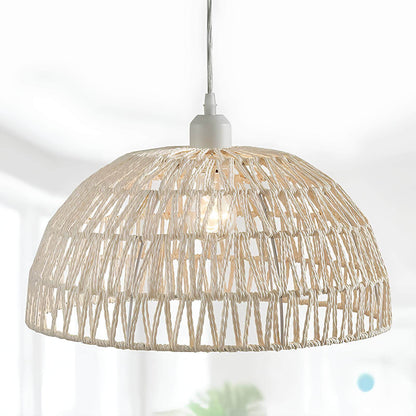 Suspension en rotin - Style japonais