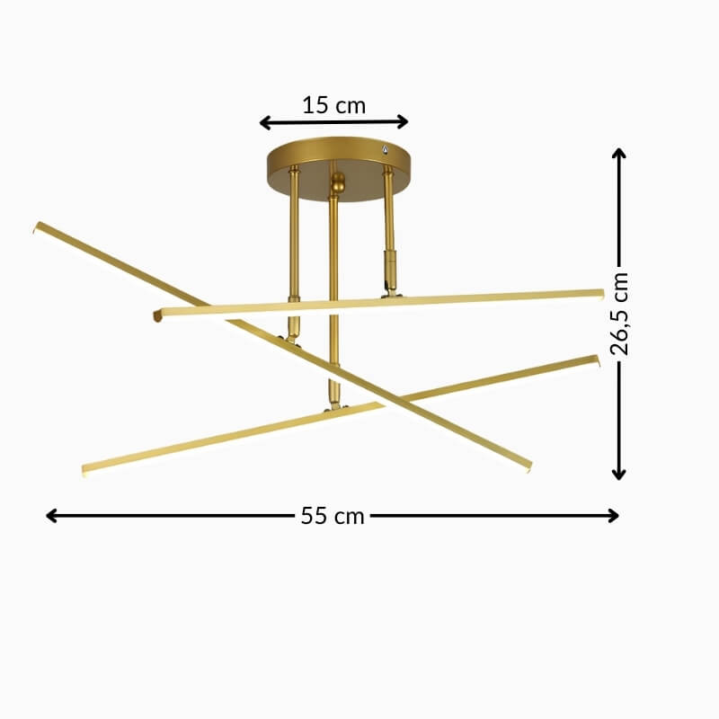 Plafonnier LED moderne – Suspension nordique élégante pour salon, chambre et salle à manger