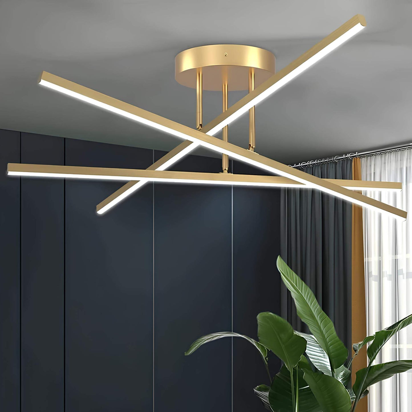 Plafonnier LED moderne – Suspension nordique élégante pour salon, chambre et salle à manger