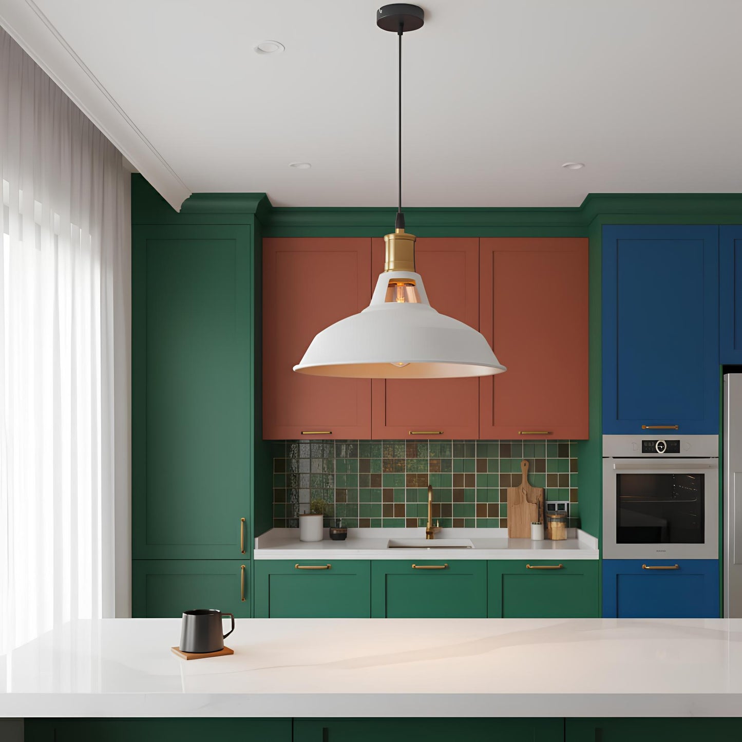 Suspension industrielle – luminaire de style loft