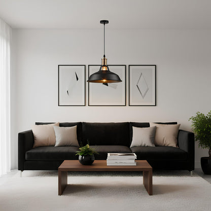 Suspension industrielle – luminaire de style loft