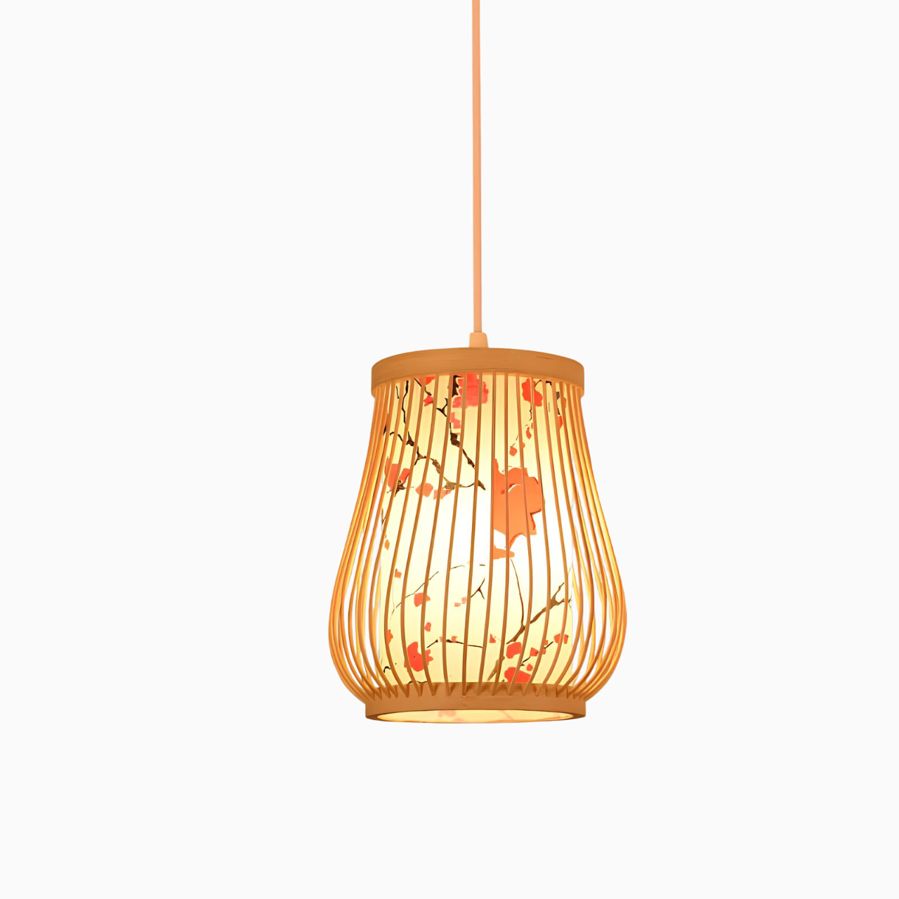 Suspension bambou chinoise – Luminaire traditionnel