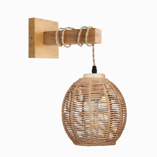 Suspension bambou – Élégance chaleureuse
