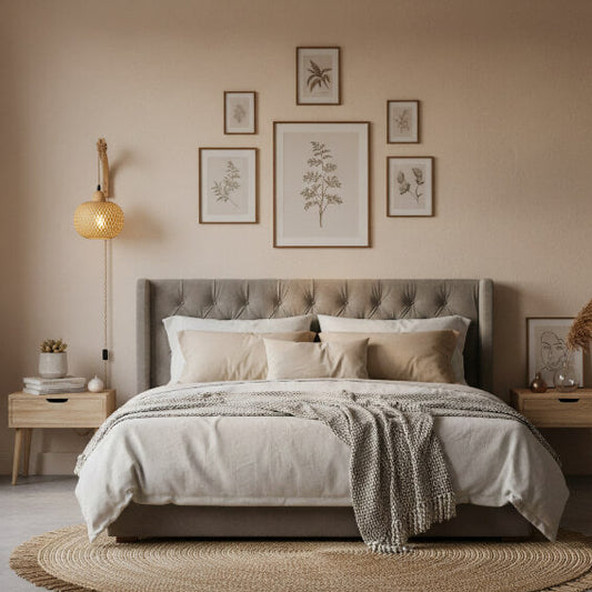 Suspension chambre – Lanterne Tressée