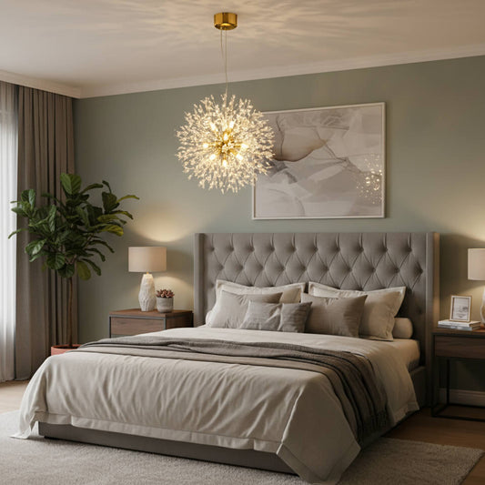 Suspension chambre "Pissenlit Étoilé"