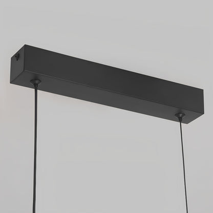 Suspension contemporaine en arc – Luminaire moderne