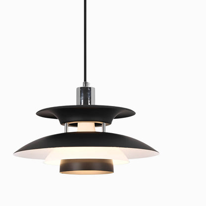 Suspension design contemporaine – élégance et lumière douce