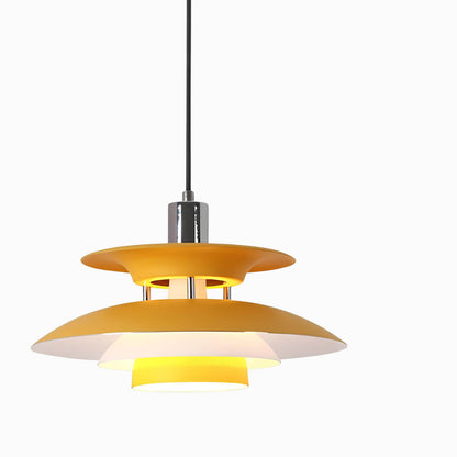 Suspension design contemporaine – élégance et lumière douce
