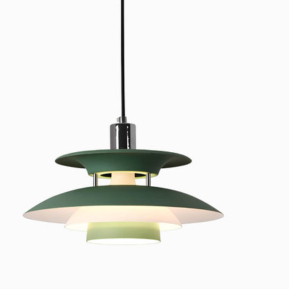 Suspension design contemporaine – élégance et lumière douce