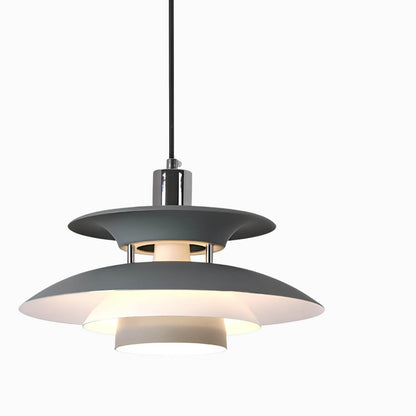 Suspension design contemporaine – élégance et lumière douce