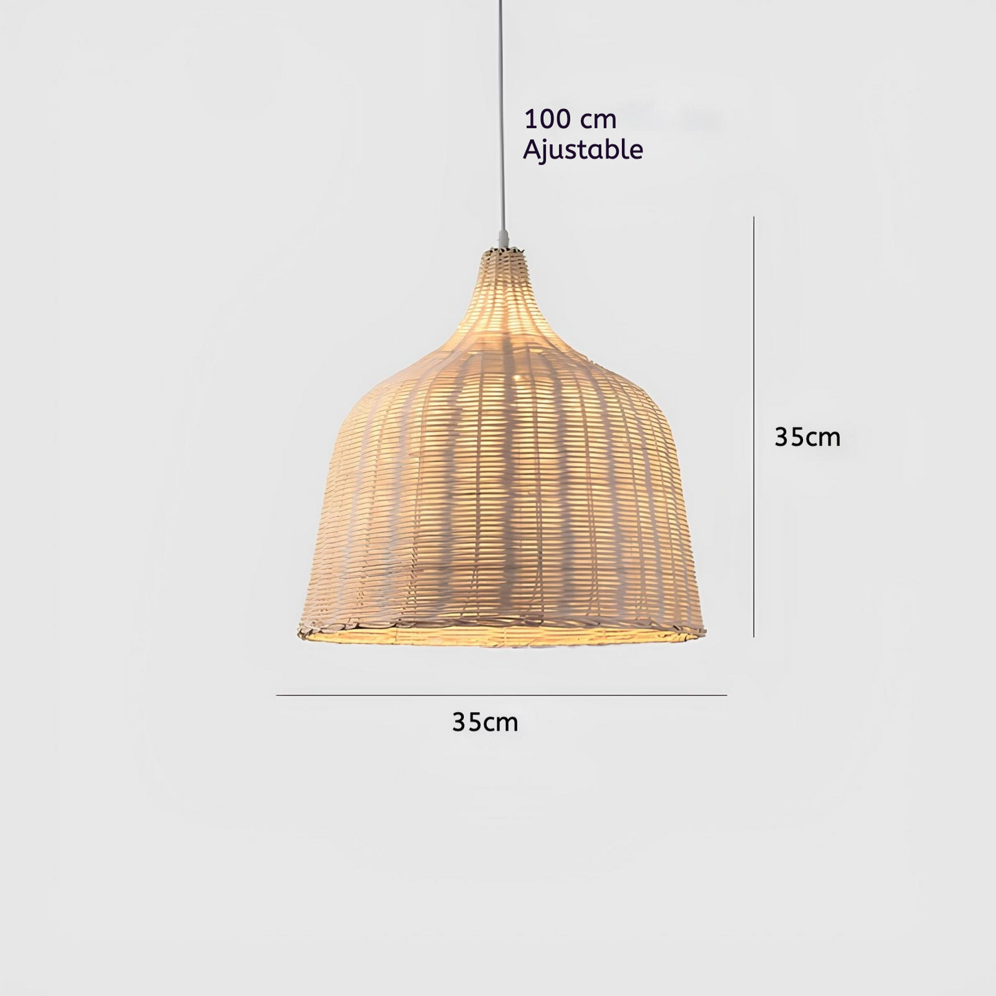 Suspension en bambou – Luminaire chaleureux et design