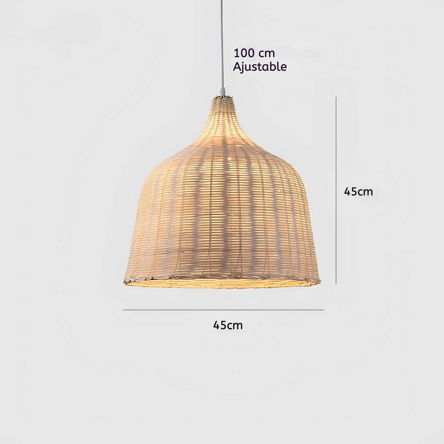 Suspension en bambou – Luminaire chaleureux et design