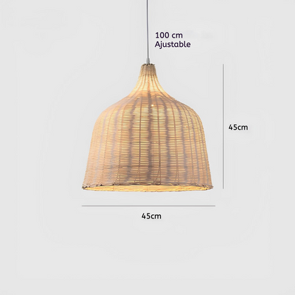 Suspension en bambou – Luminaire chaleureux et design