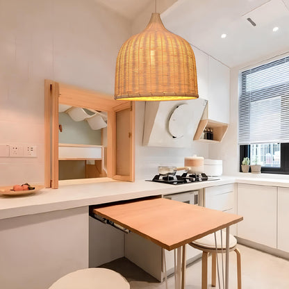 Suspension en bambou – Luminaire chaleureux et design