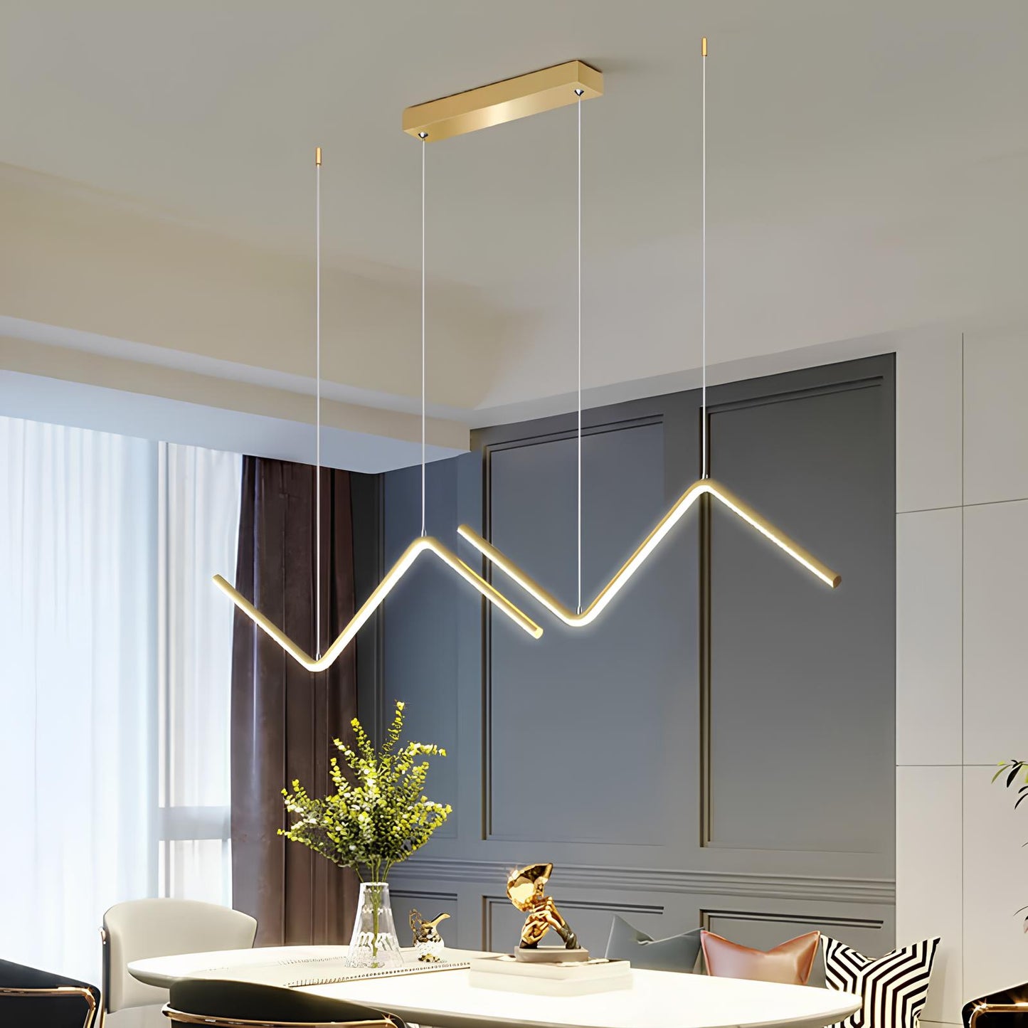 Suspension en aluminium moderne – Design minimaliste