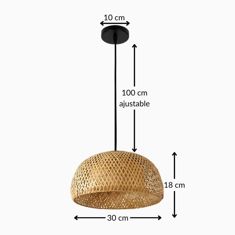 Suspension en bambou – 30 cm