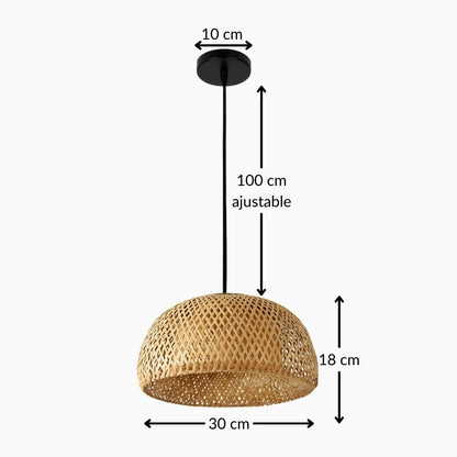 Suspension en bambou – 30 cm
