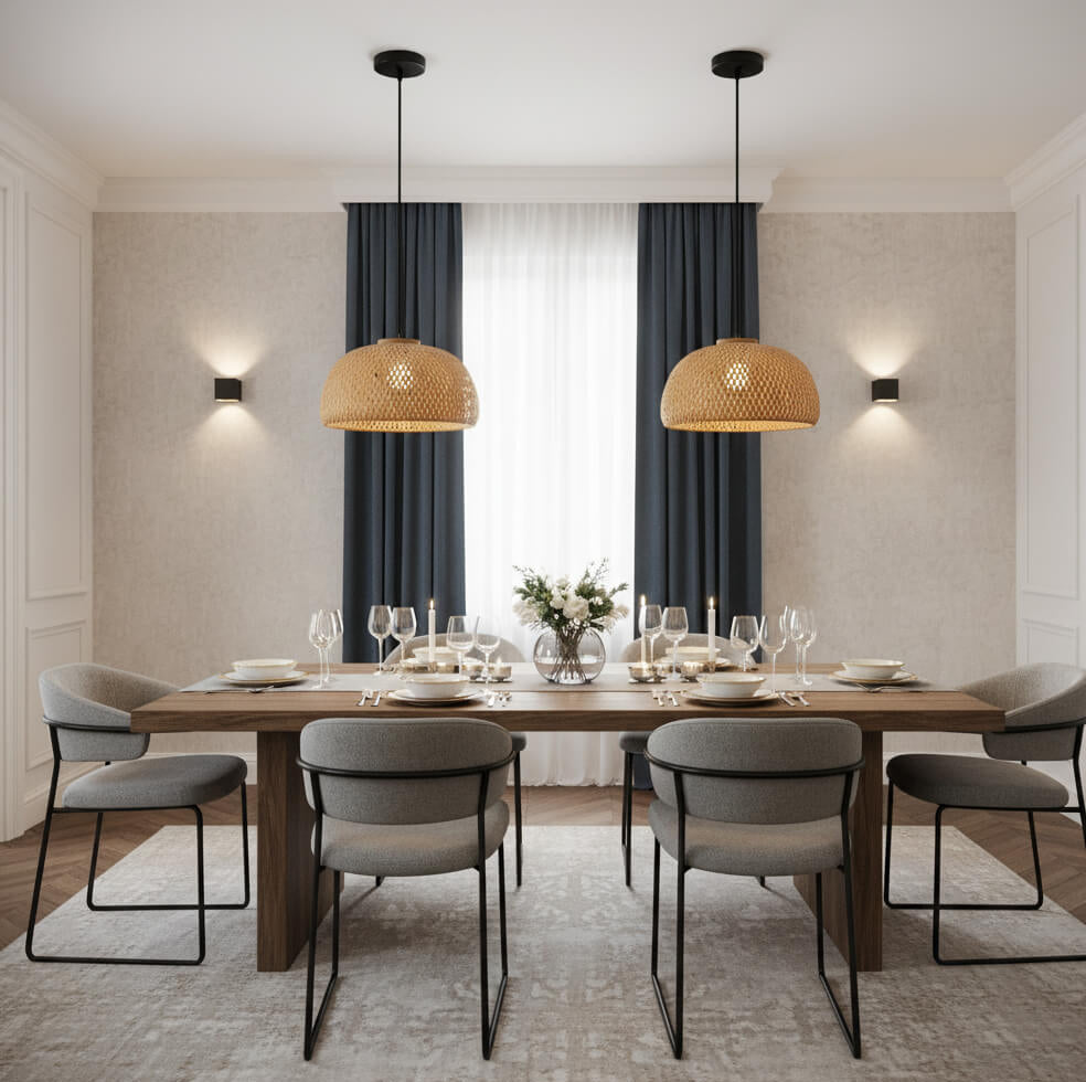 Suspension en bambou – 30 cm