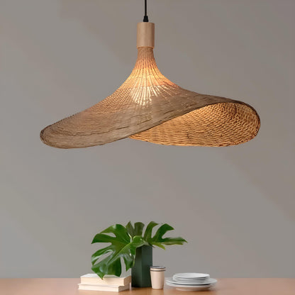 Suspension en bambou design – Élégance naturelle et moderne