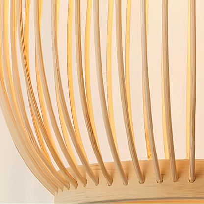 Suspension en rotin– Éclairage naturel et chaleureux