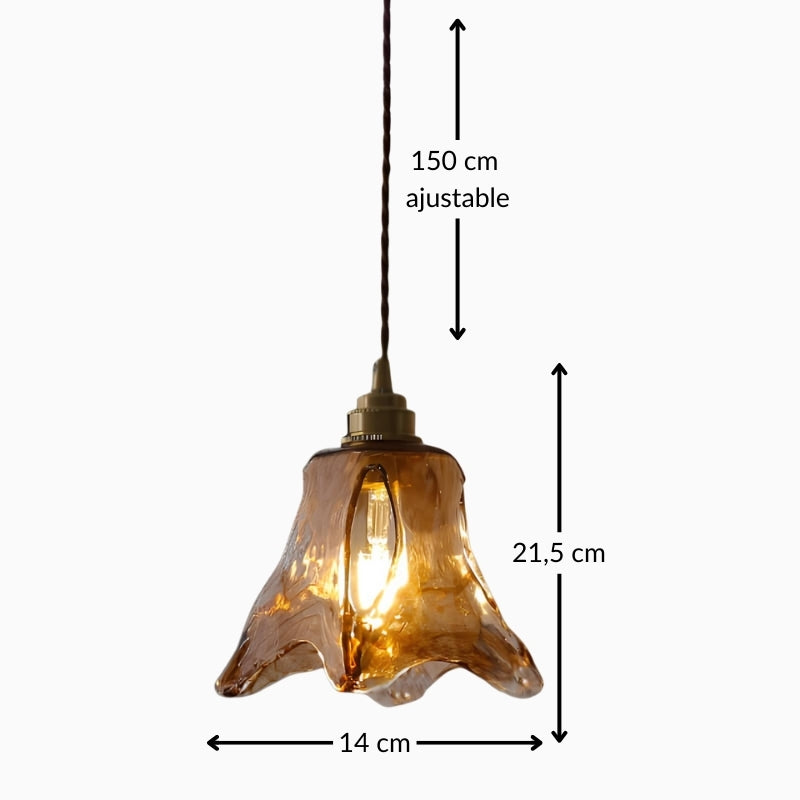 Suspension en verre – Élégance nordique et intemporelle