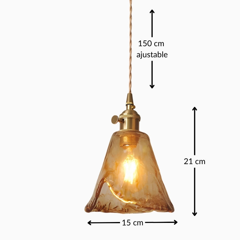 Suspension en verre – Élégance nordique et intemporelle