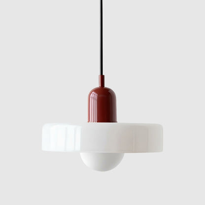 Suspension en verre – Luminaire rétro nordique