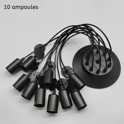 Suspension industrielle à multiples pendants