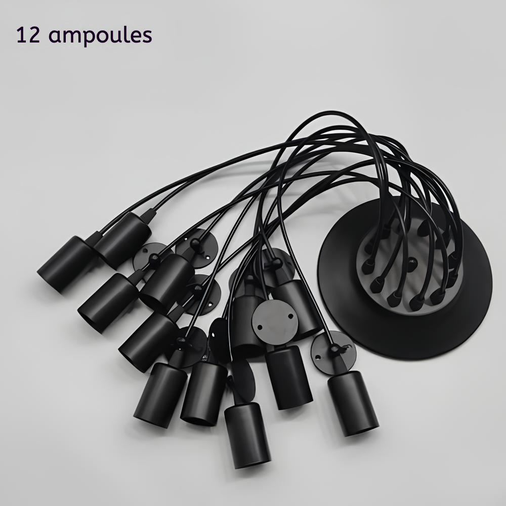 Suspension industrielle à multiples pendants