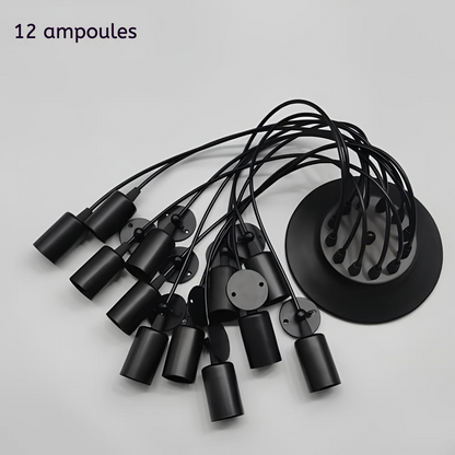 Suspension industrielle à multiples pendants