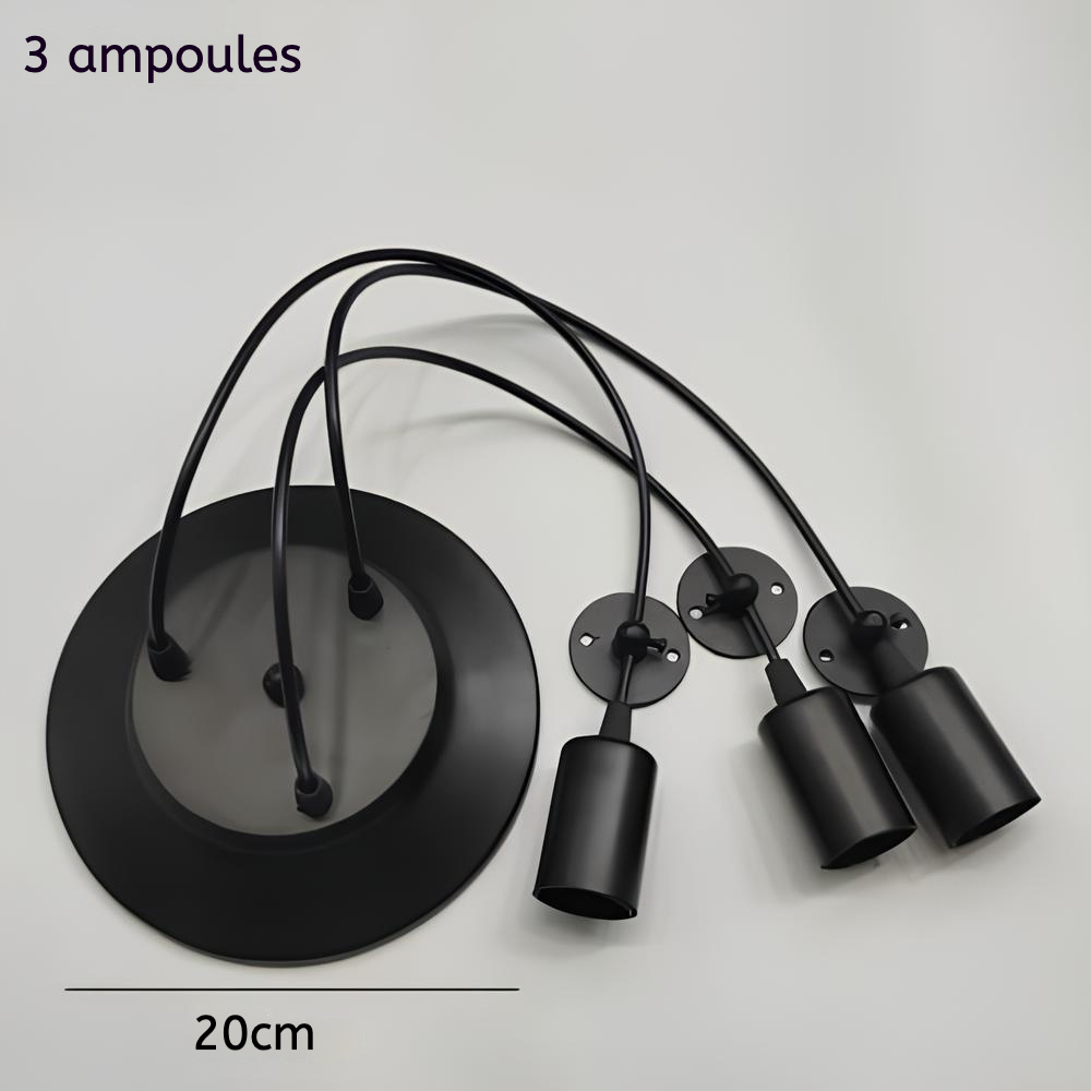 Suspension industrielle à multiples pendants