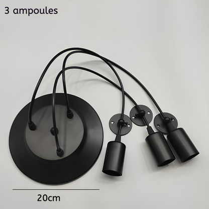 Suspension industrielle à multiples pendants