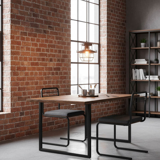 Suspension industrielle rétro – luminaire créatif