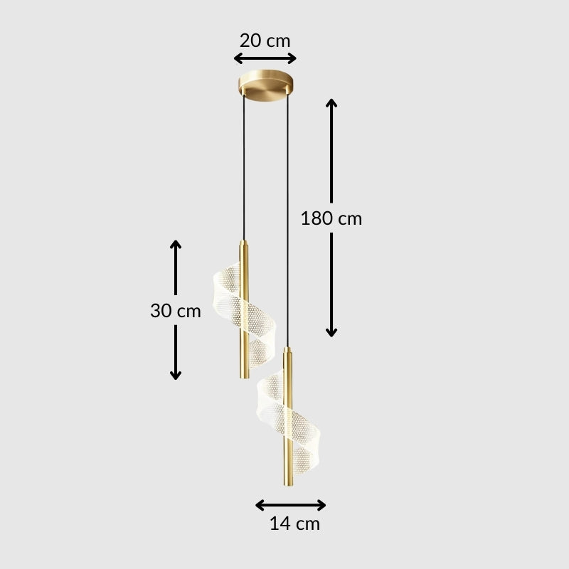 Suspension LED de chevet – Luminaire moderne et discret