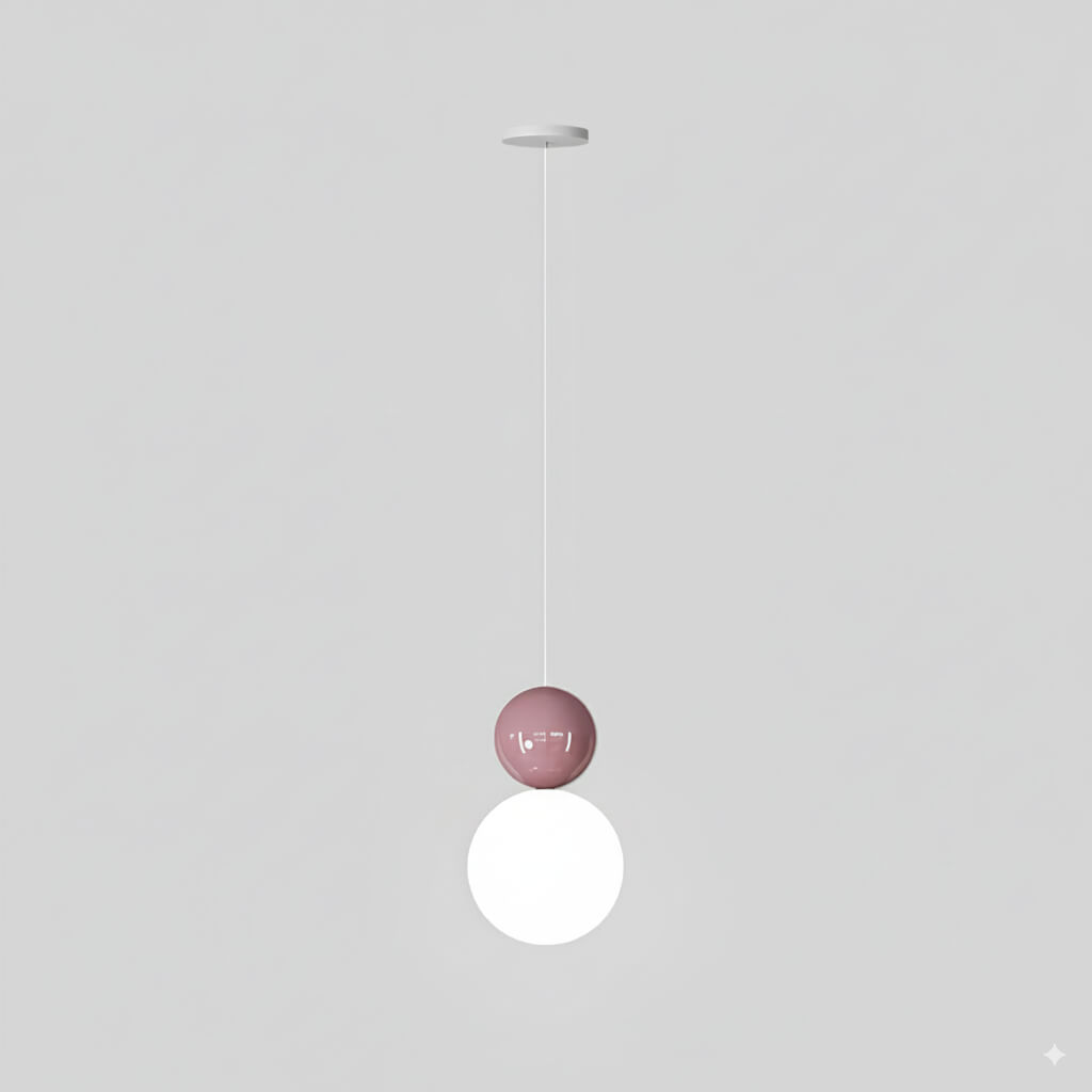 Suspension LED Minimaliste en Forme de Sphère – Éclairage Design et Moderne