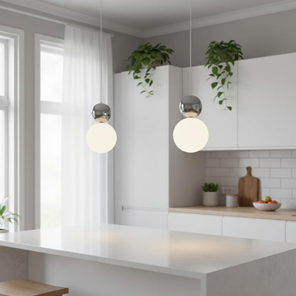 Suspension LED Minimaliste en Forme de Sphère – Éclairage Design et Moderne