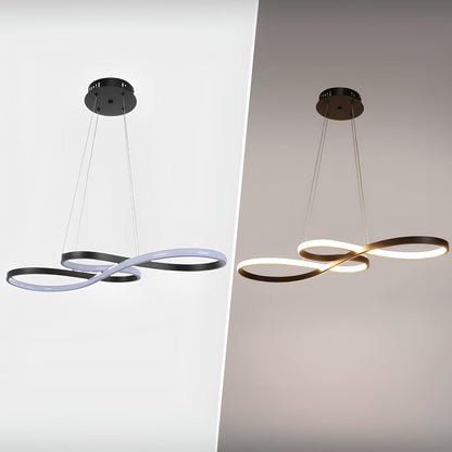 Suspension LED moderne – Intensité et température réglables avec télécommande