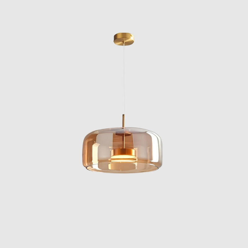 Suspension nordique en verre – Luminaire moderne