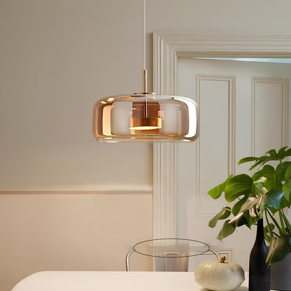 Suspension nordique en verre – Luminaire moderne