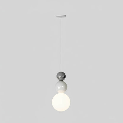 Suspension LED design nordique – Esprit Cream Style
