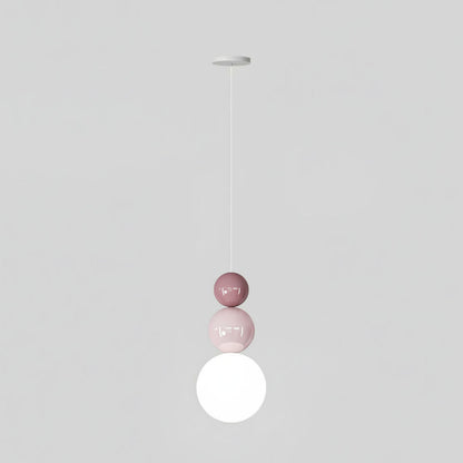 Suspension LED design nordique – Esprit Cream Style