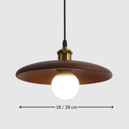 Suspension luminaire en bois