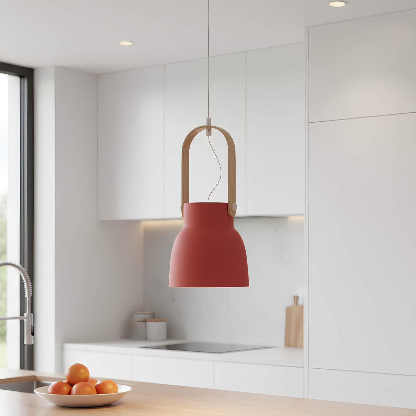 Suspension moderne colorée