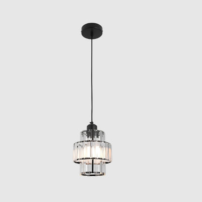 Suspension moderne en cristal – Lustre Led design