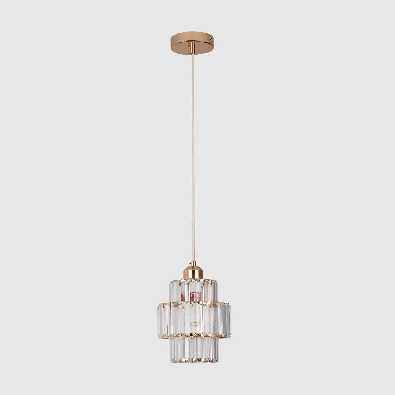 Suspension moderne en cristal – Lustre Led design