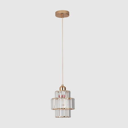 Suspension moderne en cristal – Lustre Led design
