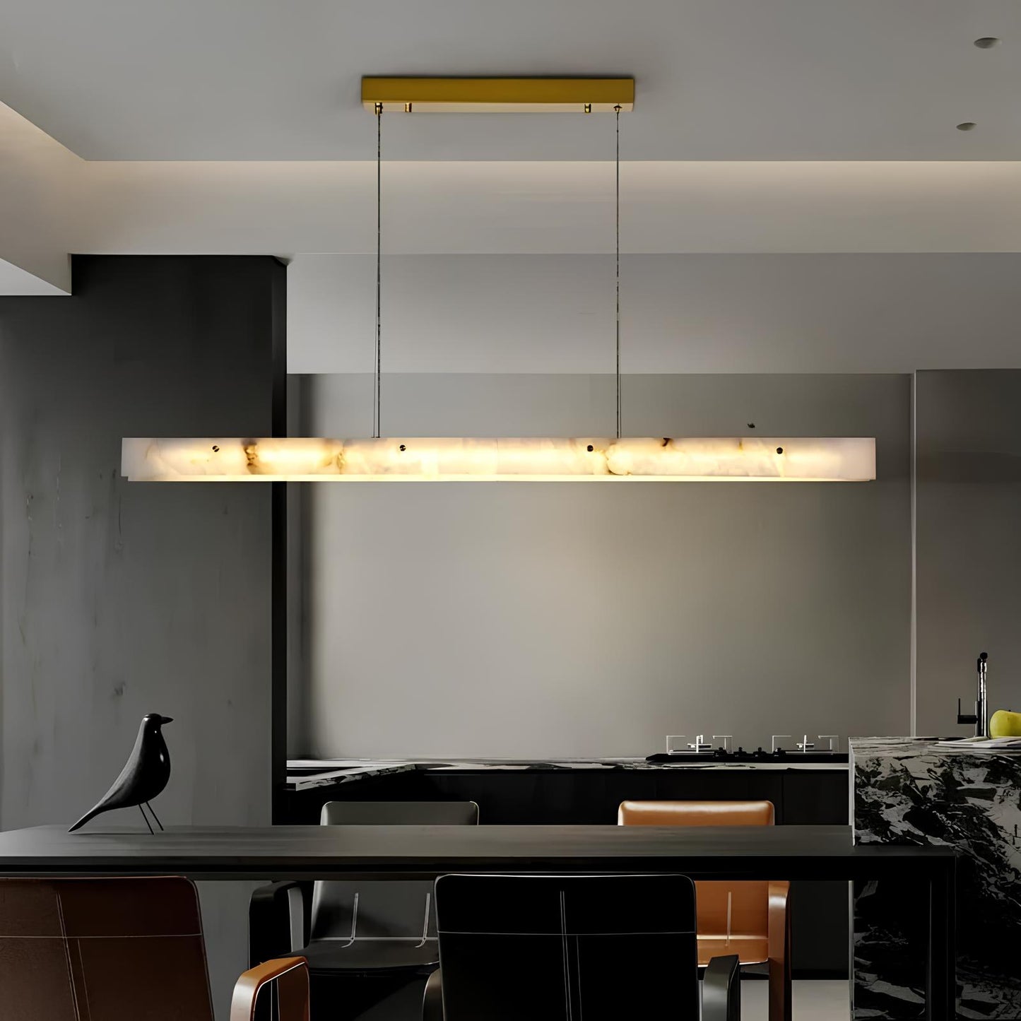 Suspension moderne en métal - Design et luxe