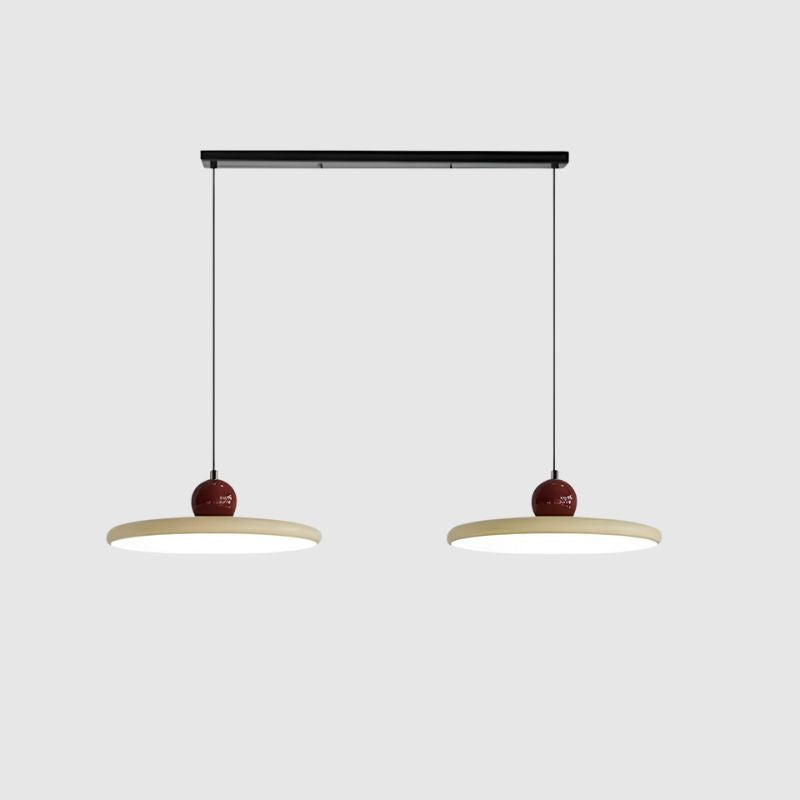 Suspension moderne style Art Déco – 2 luminaires alignés